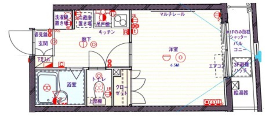 クレイシア北新宿-303