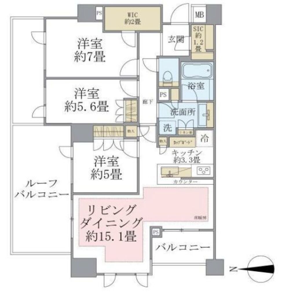 ザパークハウス市谷加賀町レジデンス-604