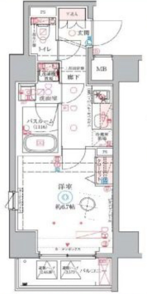 クレヴィスタ中野新橋Ⅱ-703
