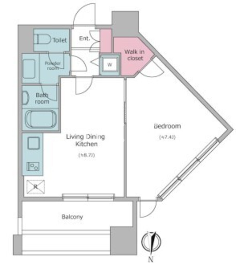 レジディア市ヶ谷-504