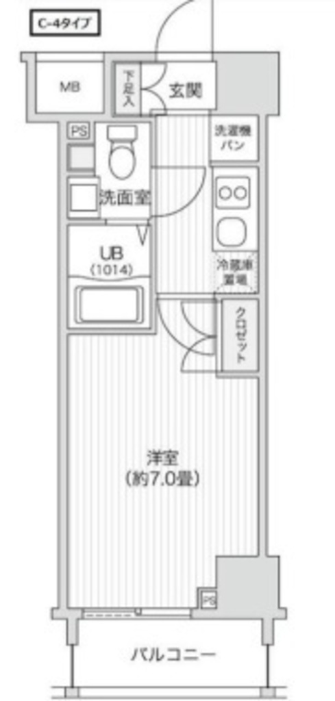 レジディア笹塚Ⅱ-506
