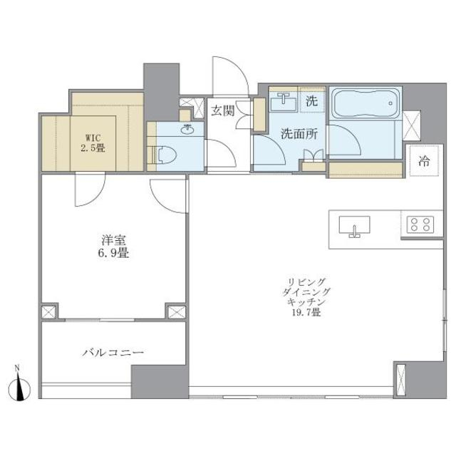 アパートメンツタワー麻布十番-1203