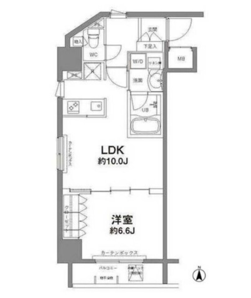 コンフォリア新宿御苑Ⅱ-401