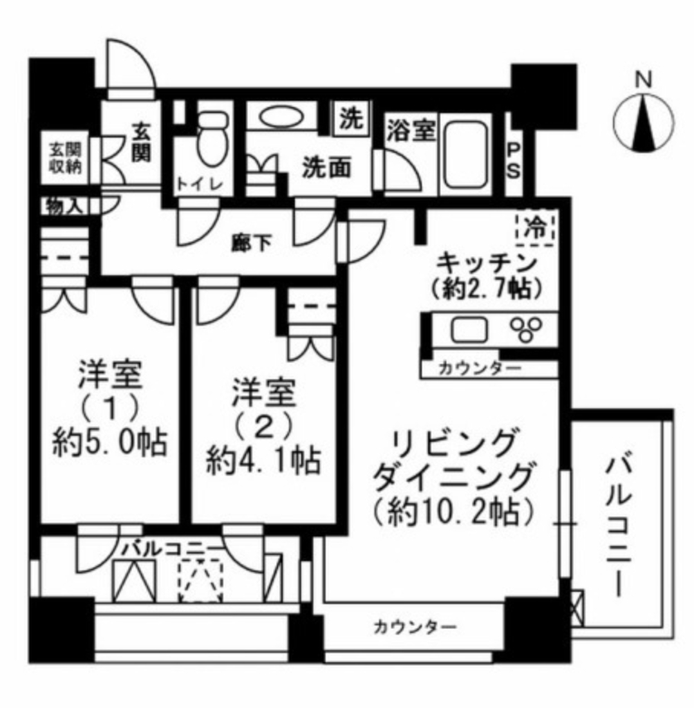 レジディア市ヶ谷-1205
