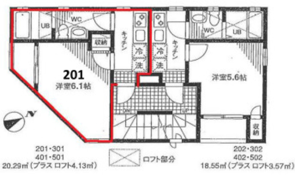 ビュークレストお茶の水-201