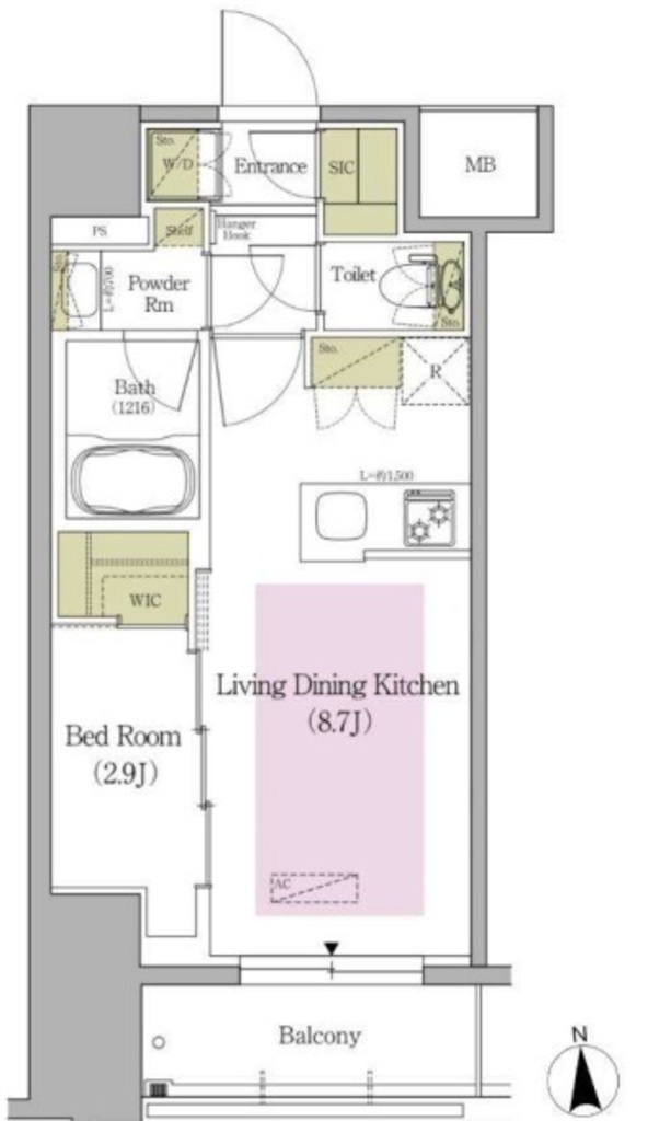 アーバネックス早稲田テラス-1205