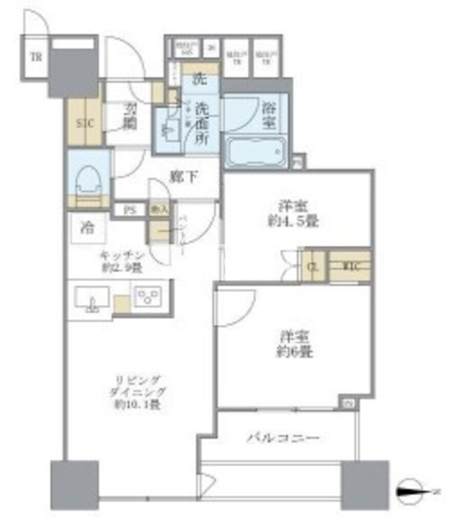 ブリリアタワー上野池之端【Brillia Tower 上野池之端】-309