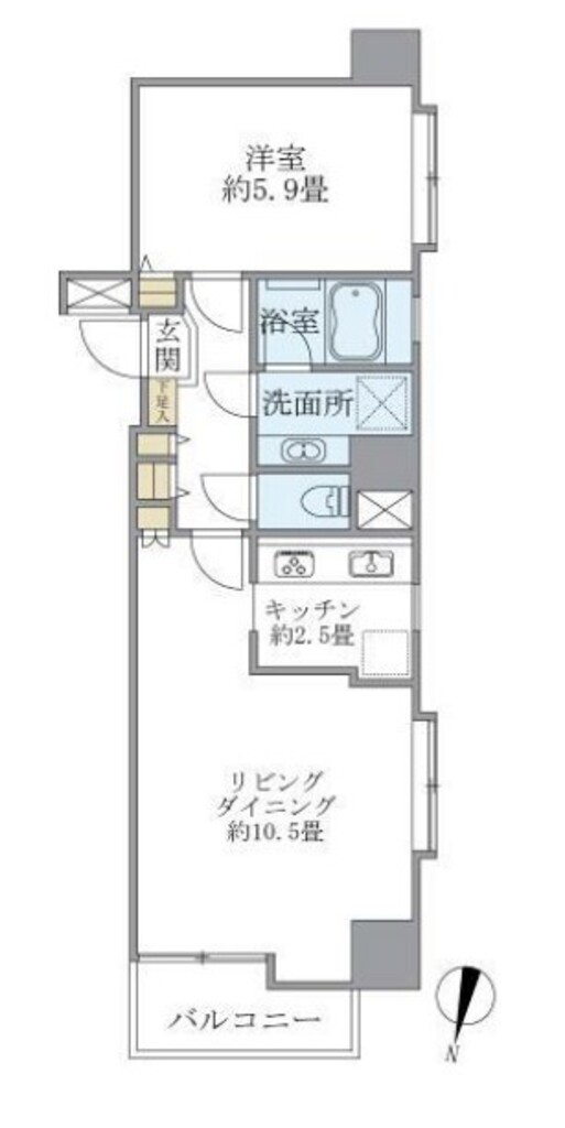 プリヴェール新中野-404