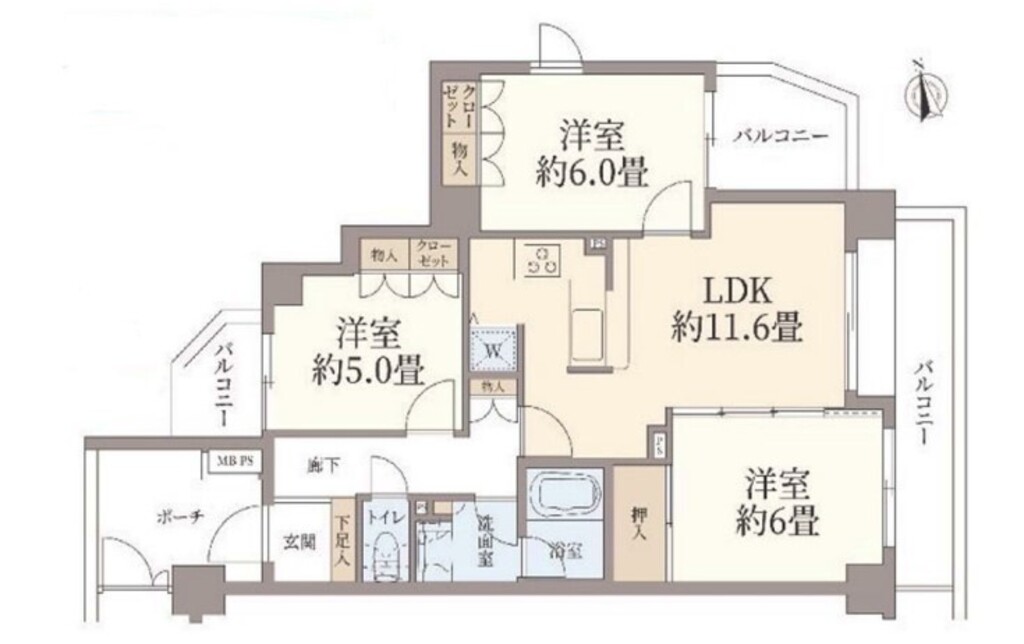 クリオ高田馬場壱番館-2F