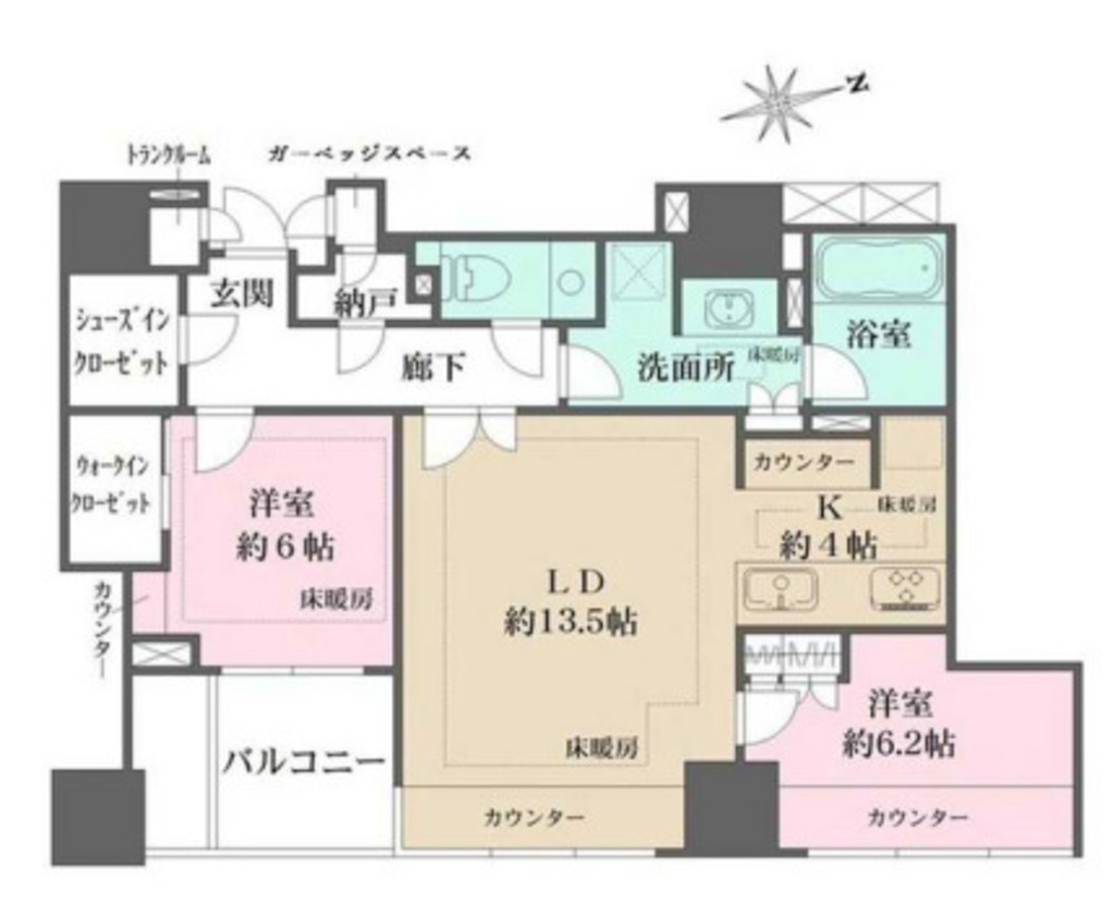 ザ・パークハウスグラン三番町-1404