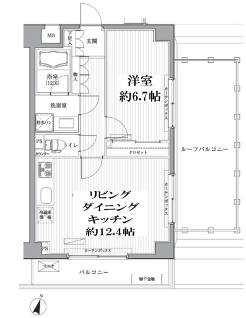 メゾンカルム西新宿-504