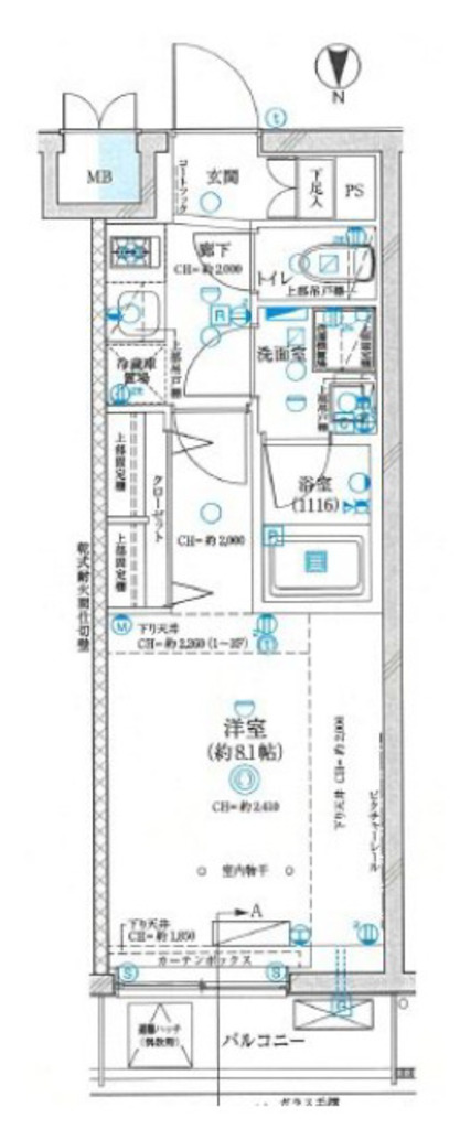 グランパセオ神楽坂Ⅱ-204