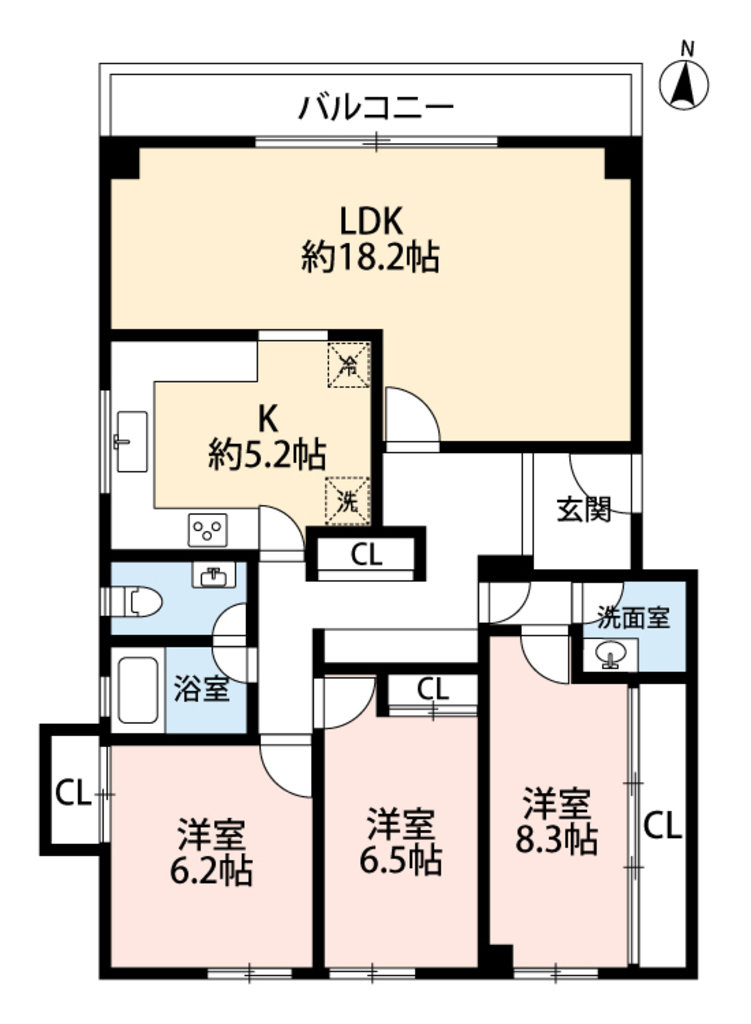 西落合コンパウンド-3F