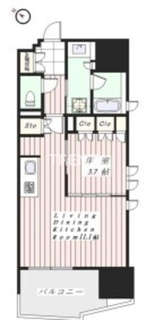 ライオンズ千代田三崎町-404