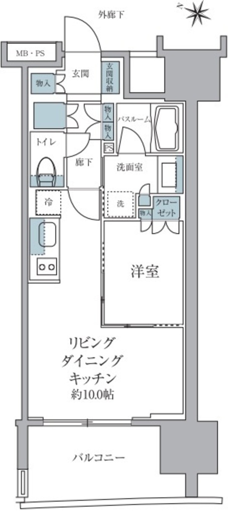 ライオンズ千代田三崎町-10F