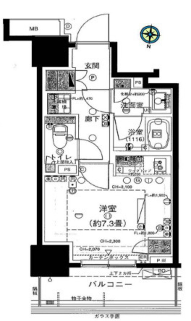 パークリュクス西新宿-306