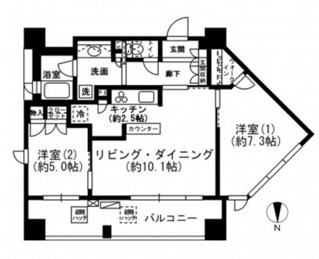 レジディア市ヶ谷-1301