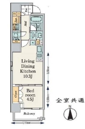 プライマル八丁堀-801