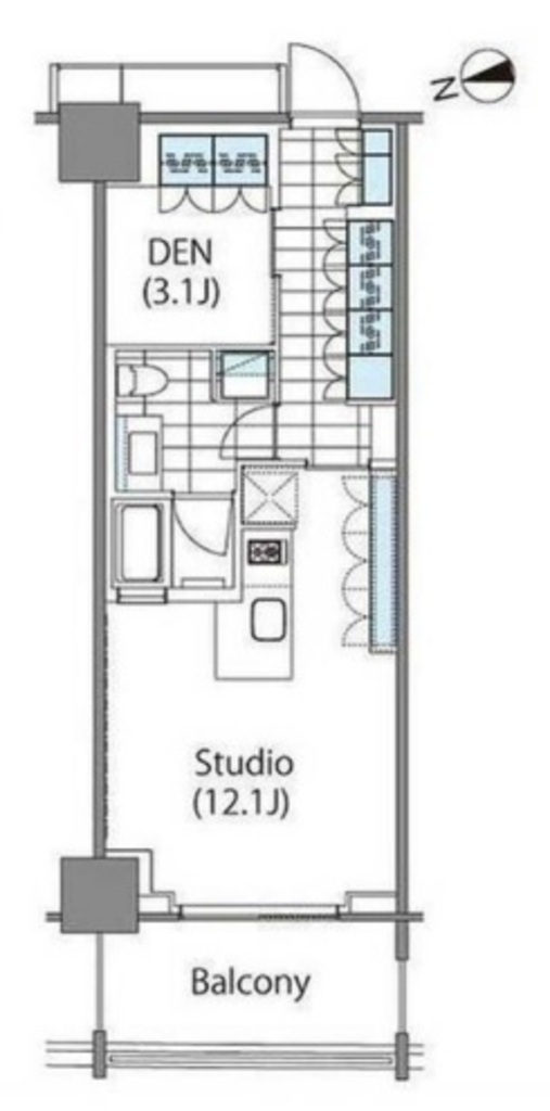コンフォリア新宿イーストサイドタワー-503