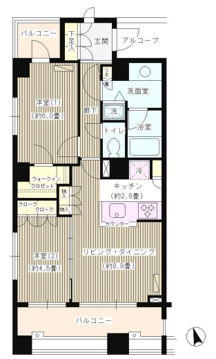 パークホームズ市ヶ谷薬王寺-201