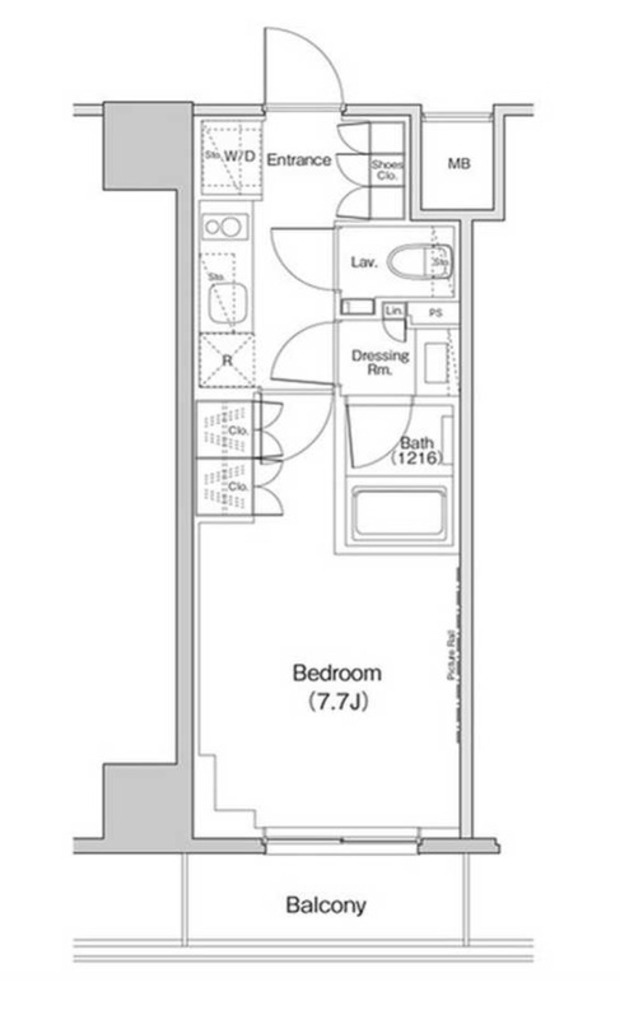 ザパークハビオ中野富士見町ガーデン-1203