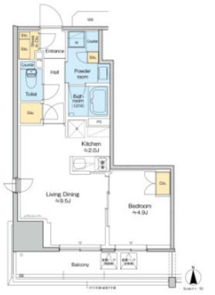 プラウドフラット四谷三丁目-801