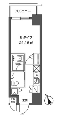 レジディア虎ノ門-304